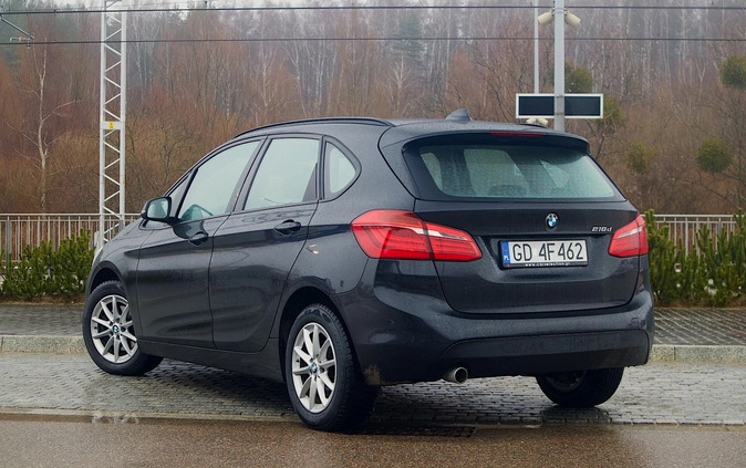 BMW Seria 2 cena 69900 przebieg: 116600, rok produkcji 2016 z Gdańsk małe 277